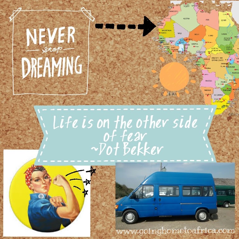 Life is on the other side of fear.